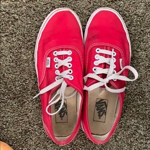 Red Classic Vans